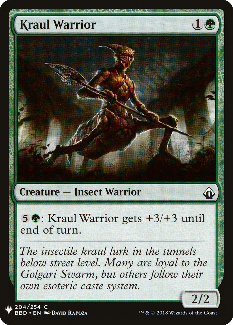 Kraul Warrior (MB1-1253) - Mystery Booster
