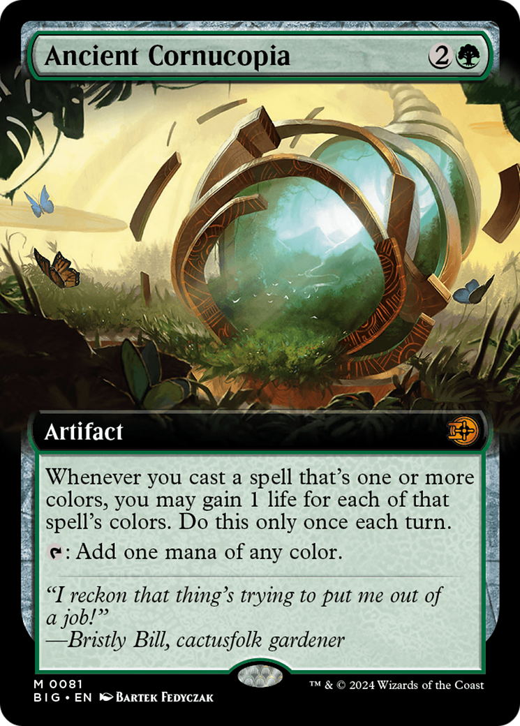 Ancient Cornucopia (BIG-081) - The Big Score: (Extended Art) - Premium MTG Single from Wizards of the Coast - Just $3.91! Shop now at Game Crave Tournament Store