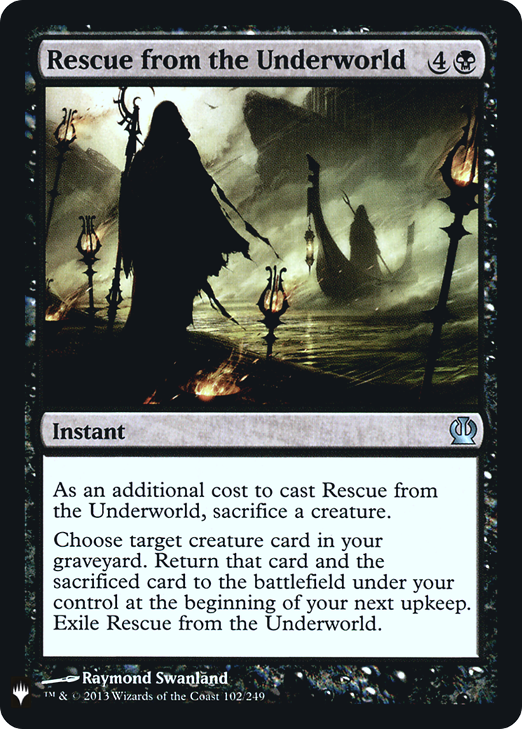 Rescue from the Underworld (FMB1-043) - Mystery Booster Retail Edition Foils Foil