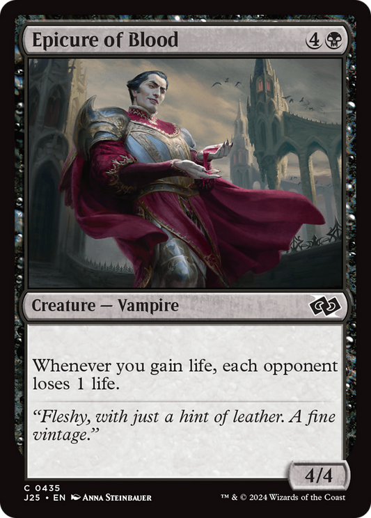 Epicure of Blood (J25-435) - Foundations Jumpstart - Premium MTG Single from Wizards of the Coast - Just $0.25! Shop now at Game Crave Tournament Store