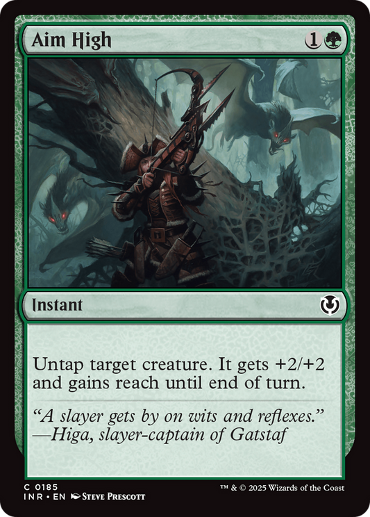 Aim High (-185) - Innistrad Remastered Foil - Premium MTG Single from Wizards of the Coast - Just $0.26! Shop now at Game Crave Tournament Store