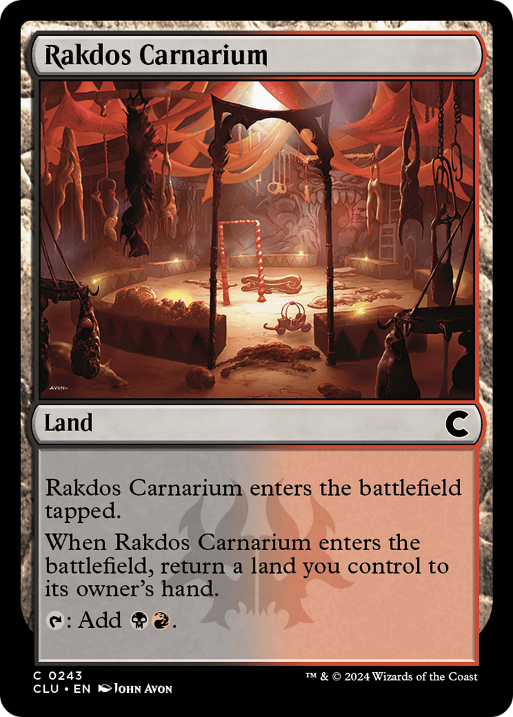 Rakdos Carnarium (CLU-243) - Ravnica: Clue Edition - Premium MTG Single from Wizards of the Coast - Just $0.25! Shop now at Game Crave Tournament Store