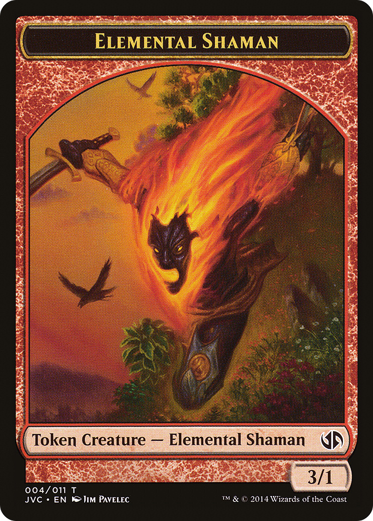 Elemental Shaman (TJVC-004) - Duel Decks Anthology: Jace vs. Chandra Tokens