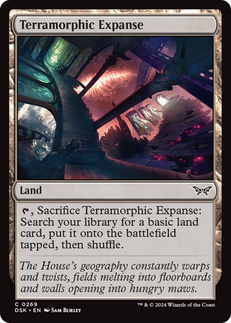 Terramorphic Expanse (DSK-269) - Duskmourn: House of Horror - Premium MTG Single from Wizards of the Coast - Just $0.25! Shop now at Game Crave Tournament Store