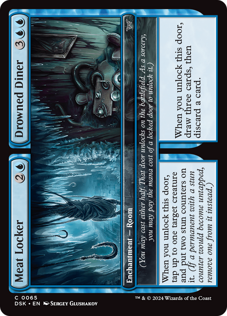 Meat Locker // Drowned Diner (DSK-065) - Duskmourn: House of Horror Foil - Premium MTG Single from Wizards of the Coast - Just $0.25! Shop now at Game Crave Tournament Store