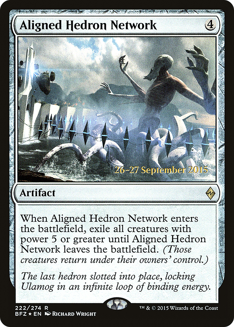 Aligned Hedron Network (PBFZ-222S) - Battle for Zendikar Promos Foil