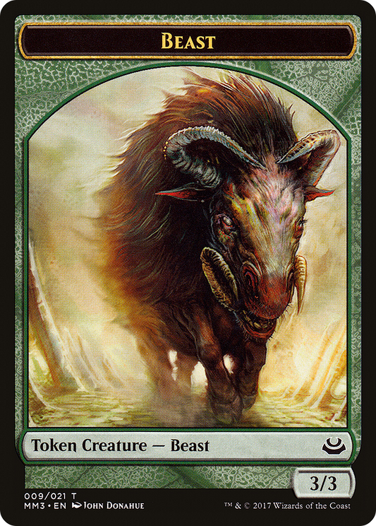 Beast (TMM3-009) - Modern Masters 2017 Tokens