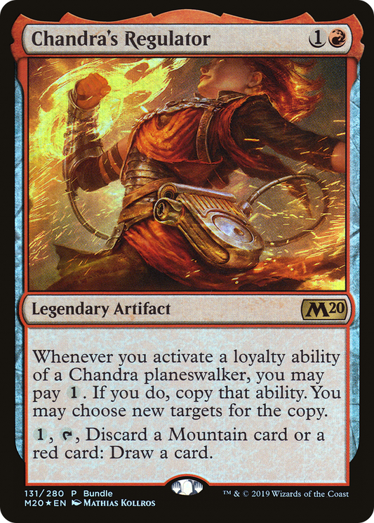 Chandra's Regulator (PM20-131) - Core Set 2020 Promos Foil