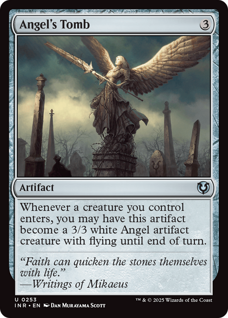 Angel's Tomb (-253) - Innistrad Remastered Foil - Premium MTG Single from Wizards of the Coast - Just $0.25! Shop now at Game Crave Tournament Store