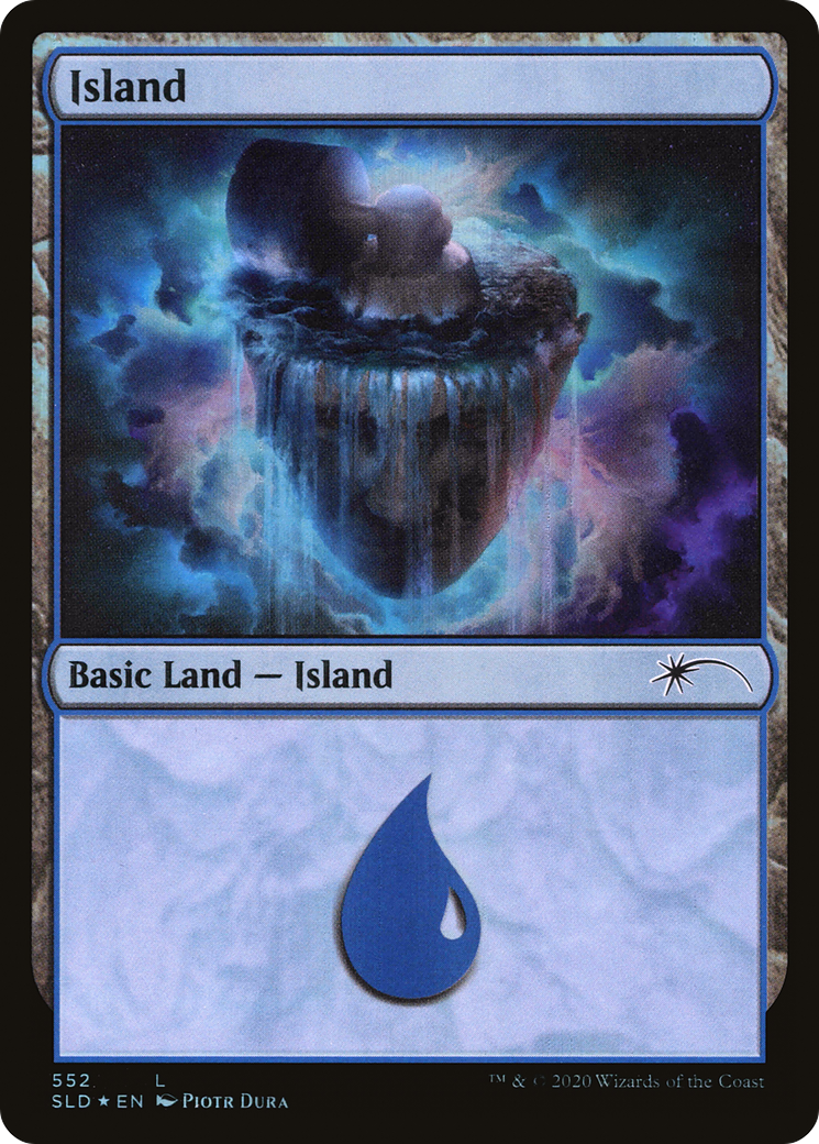 Island (SLD-552) - Secret Lair Drop Foil - Premium MTG Single from Wizards of the Coast - Just $0.90! Shop now at Game Crave Tournament Store