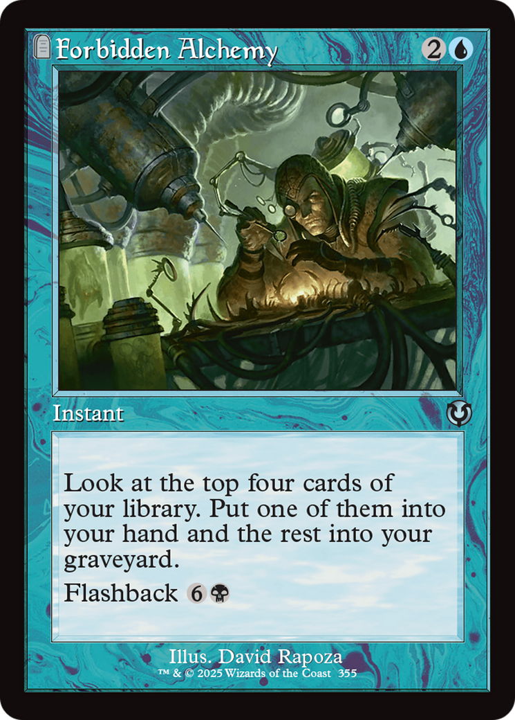 Forbidden Alchemy (Retro Frame) (-355) - Innistrad Remastered - Premium MTG Single from Wizards of the Coast - Just $0.25! Shop now at Game Crave Tournament Store