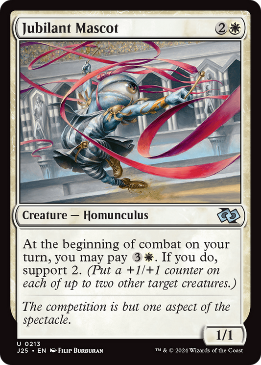 Jubilant Mascot (J25-213) - Foundations Jumpstart - Premium MTG Single from Wizards of the Coast - Just $0.25! Shop now at Game Crave Tournament Store