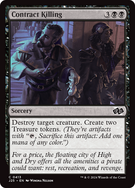 Contract Killing (J25-413) - Foundations Jumpstart - Premium MTG Single from Wizards of the Coast - Just $0.25! Shop now at Game Crave Tournament Store