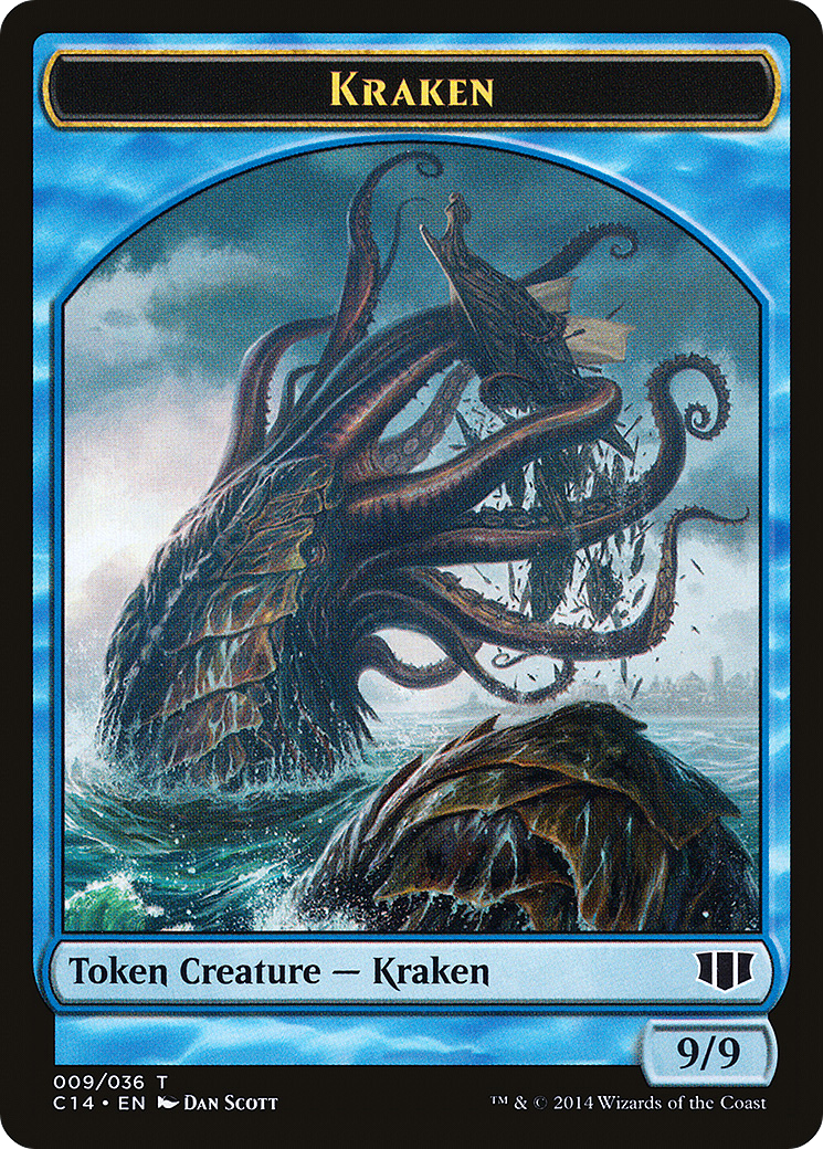Kraken (TC14-009) - Commander 2014 Tokens