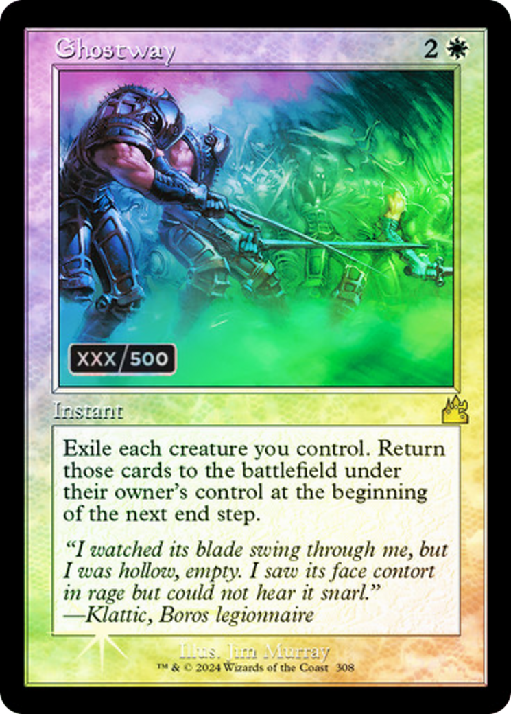 Ghostway (RVR-308Z) - Ravnica Remastered Foil - Premium MTG Single from Wizards of the Coast - Just $51.51! Shop now at Game Crave Tournament Store