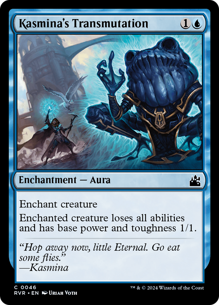 Kasmina's Transmutation (RVR-046) - Ravnica Remastered Foil - Premium MTG Single from Wizards of the Coast - Just $0.25! Shop now at Game Crave Tournament Store