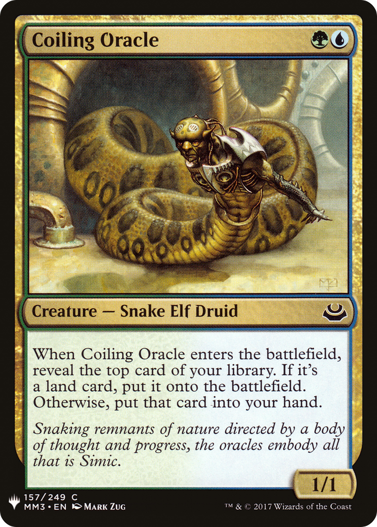 Coiling Oracle (MB1-1409) - Mystery Booster