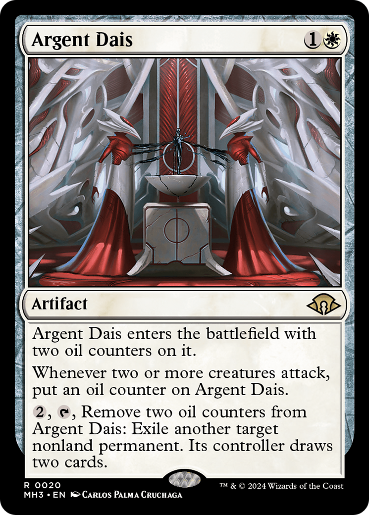 Argent Dais (MH3-020) - Modern Horizons 3 Foil - Premium MTG Single from Wizards of the Coast - Just $0.25! Shop now at Game Crave Tournament Store