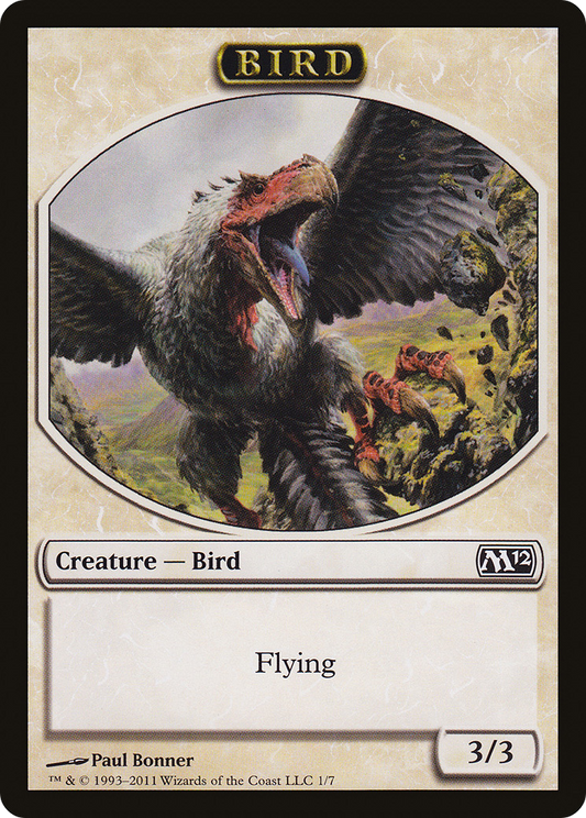 Bird (TM12-001) - Magic 2012 Tokens