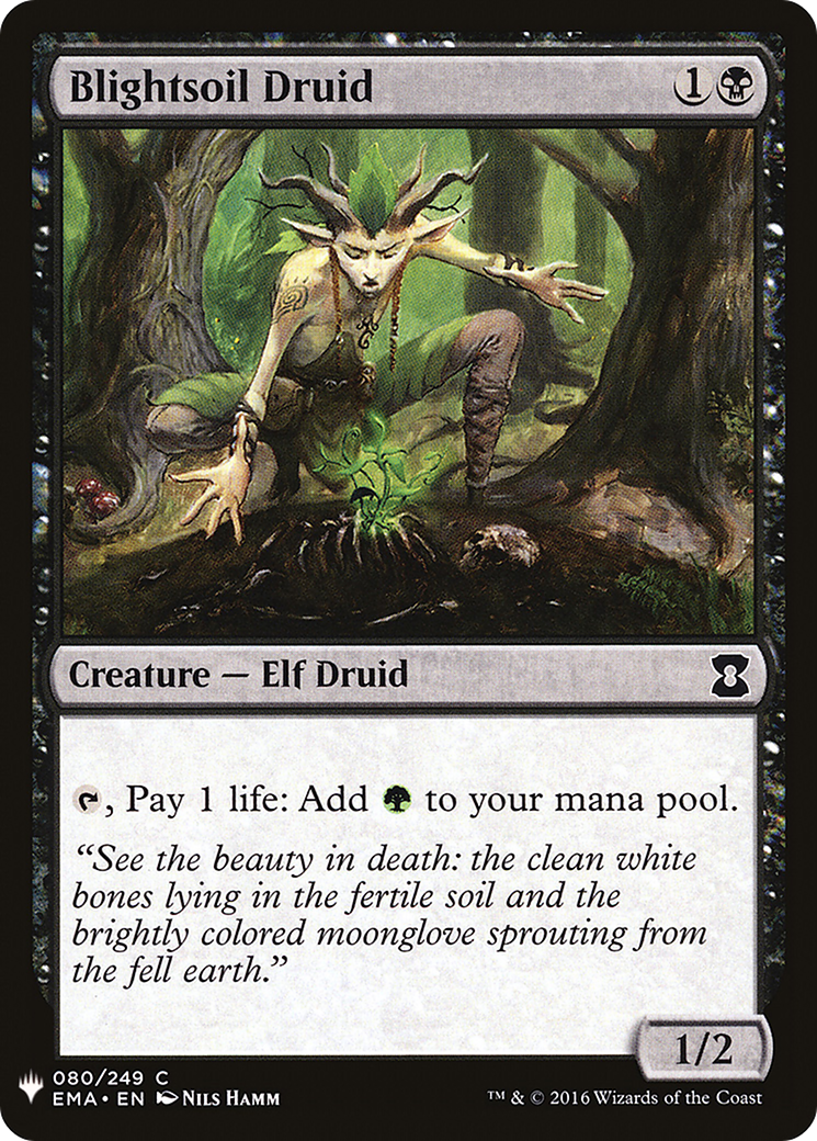 Blightsoil Druid (MB1-579) - Mystery Booster