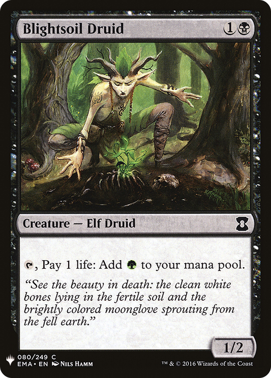 Blightsoil Druid (MB1-579) - Mystery Booster