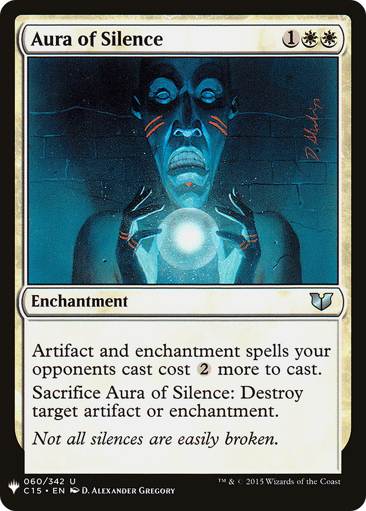 Aura of Silence (MB1-029) - Mystery Booster