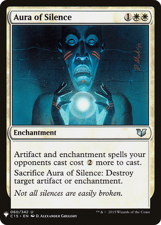 Aura of Silence (MB1-029) - Mystery Booster