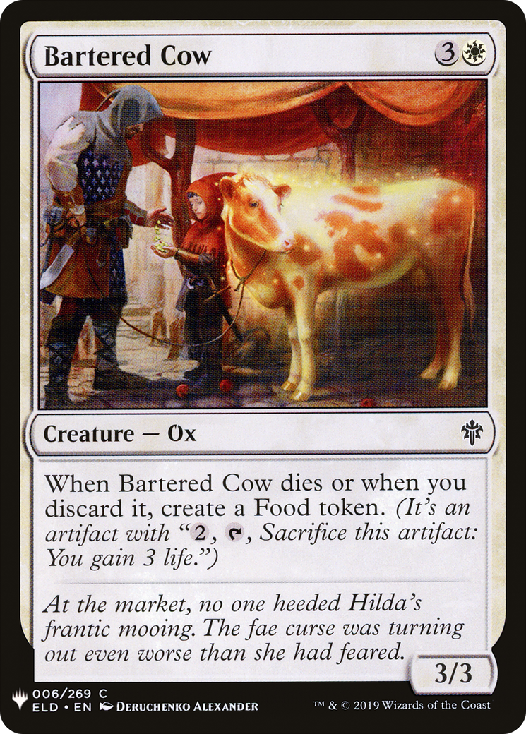 Bartered Cow (MB1-033) - Mystery Booster