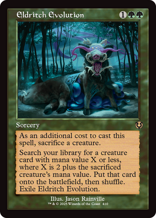 Eldritch Evolution (Retro Frame) (-410) - Innistrad Remastered - Premium MTG Single from Wizards of the Coast - Just $0.84! Shop now at Game Crave Tournament Store