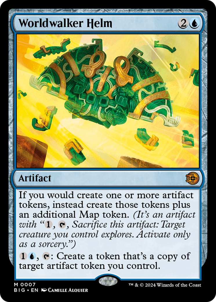 Worldwalker Helm (BIG-007) - The Big Score Foil - Premium MTG Single from Wizards of the Coast - Just $3.94! Shop now at Game Crave Tournament Store