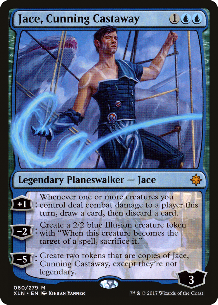 Jace, Cunning Castaway (XLN-060) - Ixalan Foil