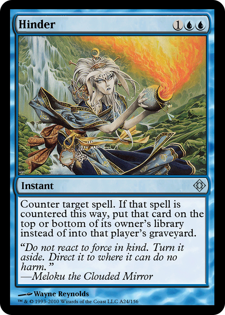 Hinder (TD0-A24) - Magic Online Theme Decks