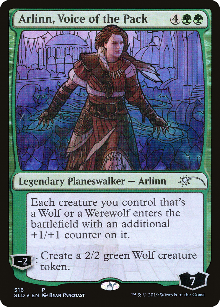 Arlinn, Voice of the Pack (SLD-516) - Secret Lair Drop Foil