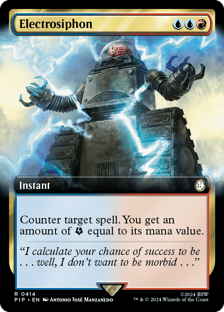 Electrosiphon (PIP-414) - Fallout - Premium MTG Single from Wizards of the Coast - Just $2.97! Shop now at Game Crave Tournament Store
