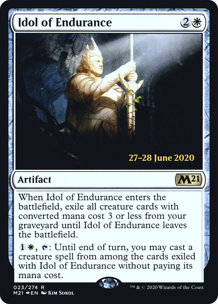 Idol of Endurance (PM21-23S) - Core Set 2021 Promos Foil