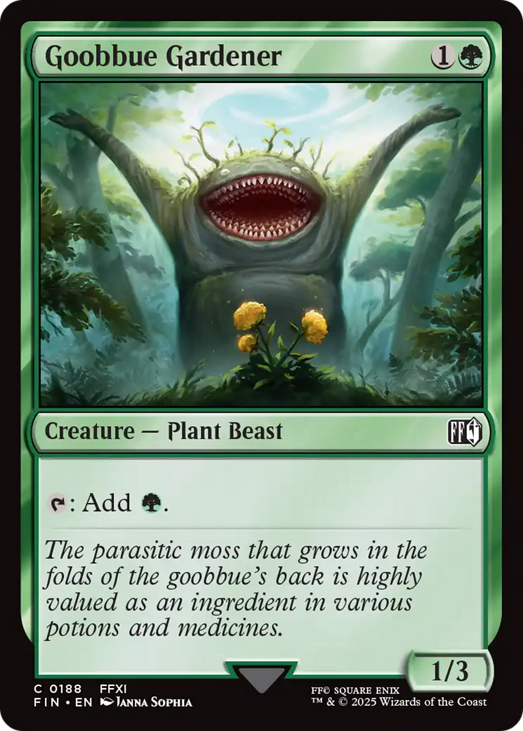 Goobbue Gardener (FIN-188) - FINAL FANTASY Foil - Premium MTG Single from Wizards of the Coast - Just $0.09! Shop now at Game Crave Tournament Store