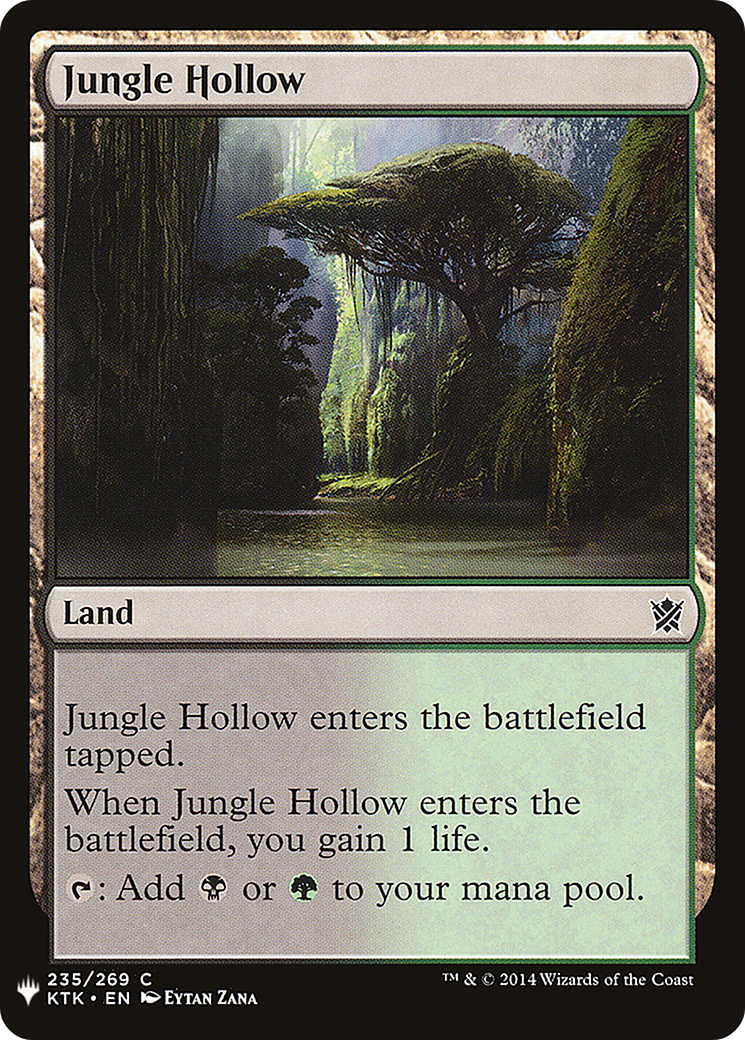 Jungle Hollow (MB1-1676) - Mystery Booster