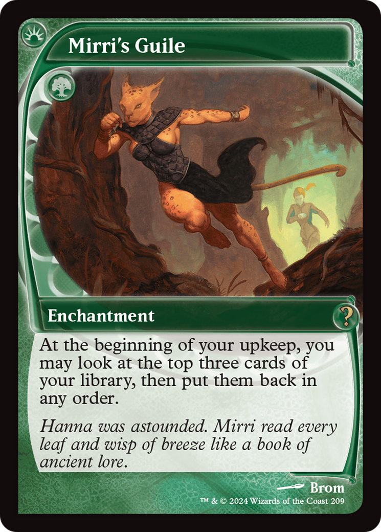 Mirri's Guile (MB2-209) - Mystery Booster 2 - Premium MTG Single from Wizards of the Coast - Just $9.76! Shop now at Game Crave Tournament Store