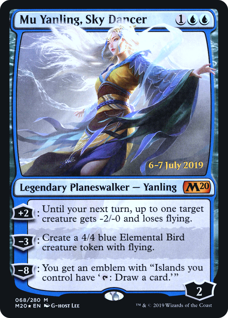 Mu Yanling, Sky Dancer (PM20-68S) - Core Set 2020 Promos Foil