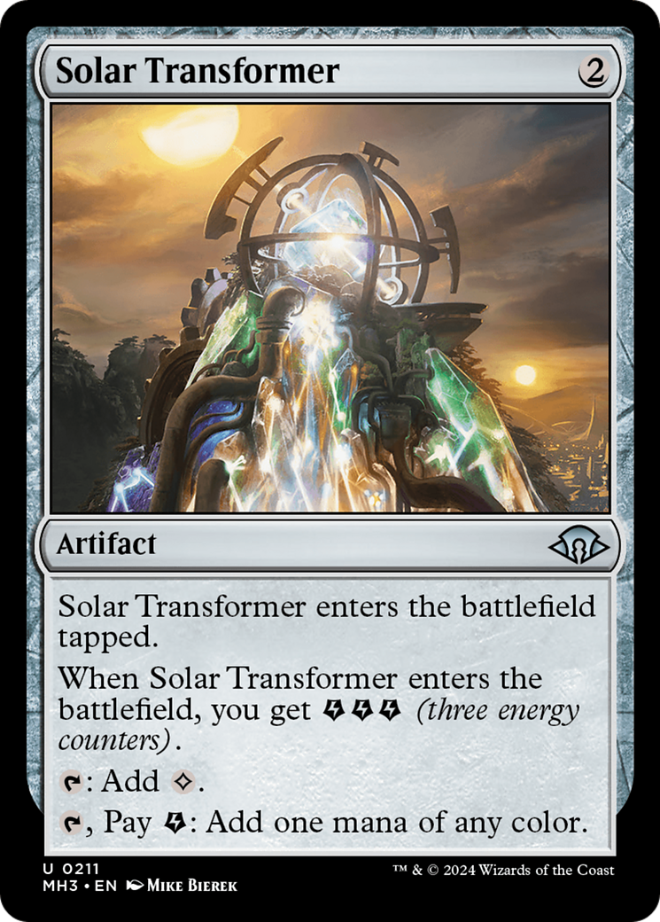 Solar Transformer (MH3-211) - Modern Horizons 3 Foil - Premium MTG Single from Wizards of the Coast - Just $0.25! Shop now at Game Crave Tournament Store
