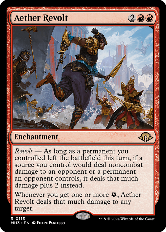 Aether Revolt (MH3-113) - Modern Horizons 3 Foil - Premium MTG Single from Wizards of the Coast - Just $0.35! Shop now at Game Crave Tournament Store