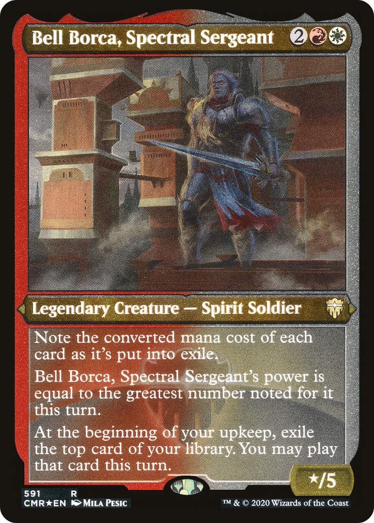 Bell Borca, Spectral Sergeant (CMR-591) - Commander Legends Foil