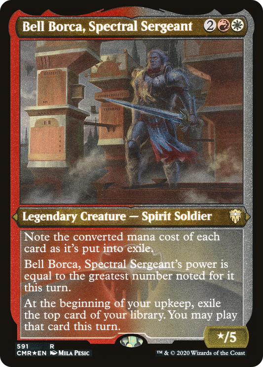 Bell Borca, Spectral Sergeant (CMR-591) - Commander Legends Foil