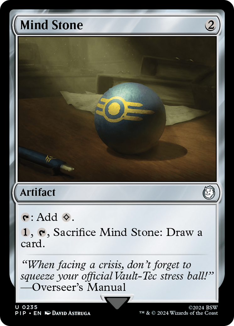 Mind Stone (PIP-235) - Fallout - Premium MTG Single from Wizards of the Coast - Just $0.25! Shop now at Game Crave Tournament Store