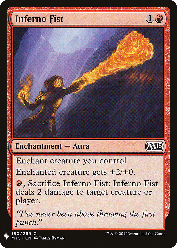 Inferno Fist (MB1-981) - Mystery Booster