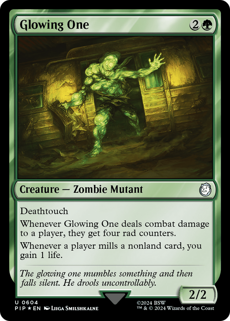 Glowing One (PIP-604) - Fallout Foil - Premium MTG Single from Wizards of the Coast - Just $11.93! Shop now at Game Crave Tournament Store