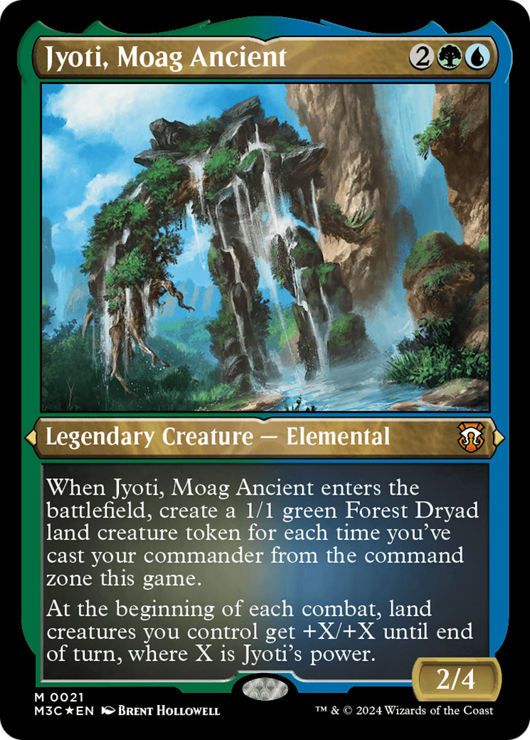 Jyoti, Moag Ancient (M3C-021) - Modern Horizons 3 Commander Etched Foil - Premium MTG Single from Wizards of the Coast - Just $0.37! Shop now at Game Crave Tournament Store