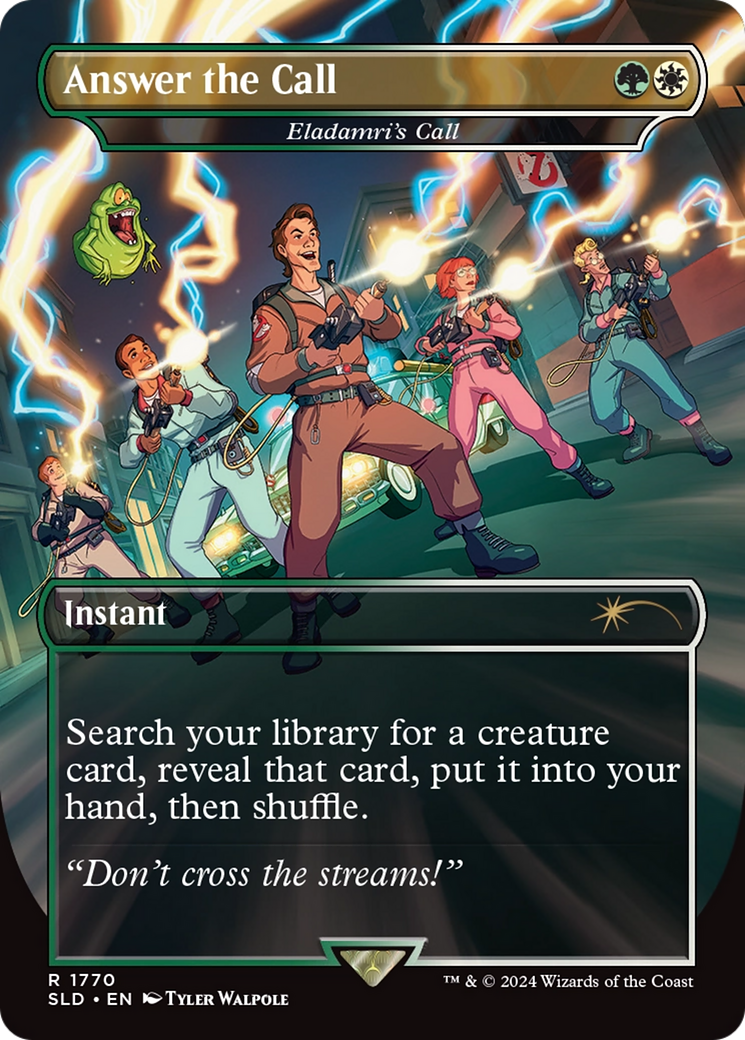 Eladamri's Call (SLD-1770) - Secret Lair Drop / Answer the Call (Borderless) - Premium MTG Single from Wizards of the Coast - Just $10.87! Shop now at Game Crave Tournament Store