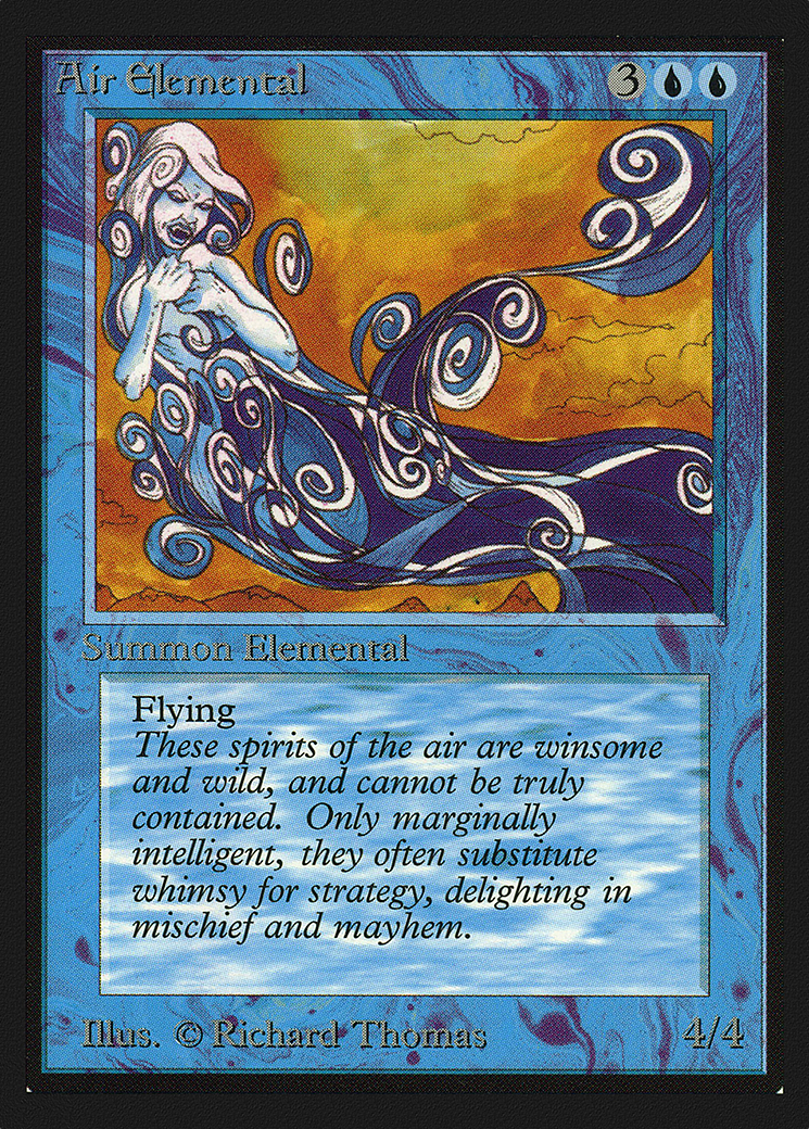 Air Elemental (CEI-047) - Intl. Collectors' Edition