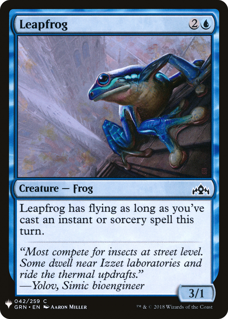 Leapfrog (MB1-418) - Mystery Booster